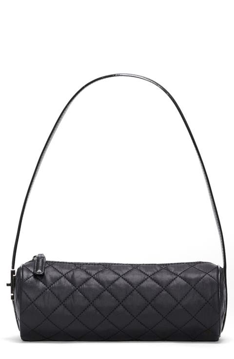 Astor Cylinder Nylon Shoulder Bag