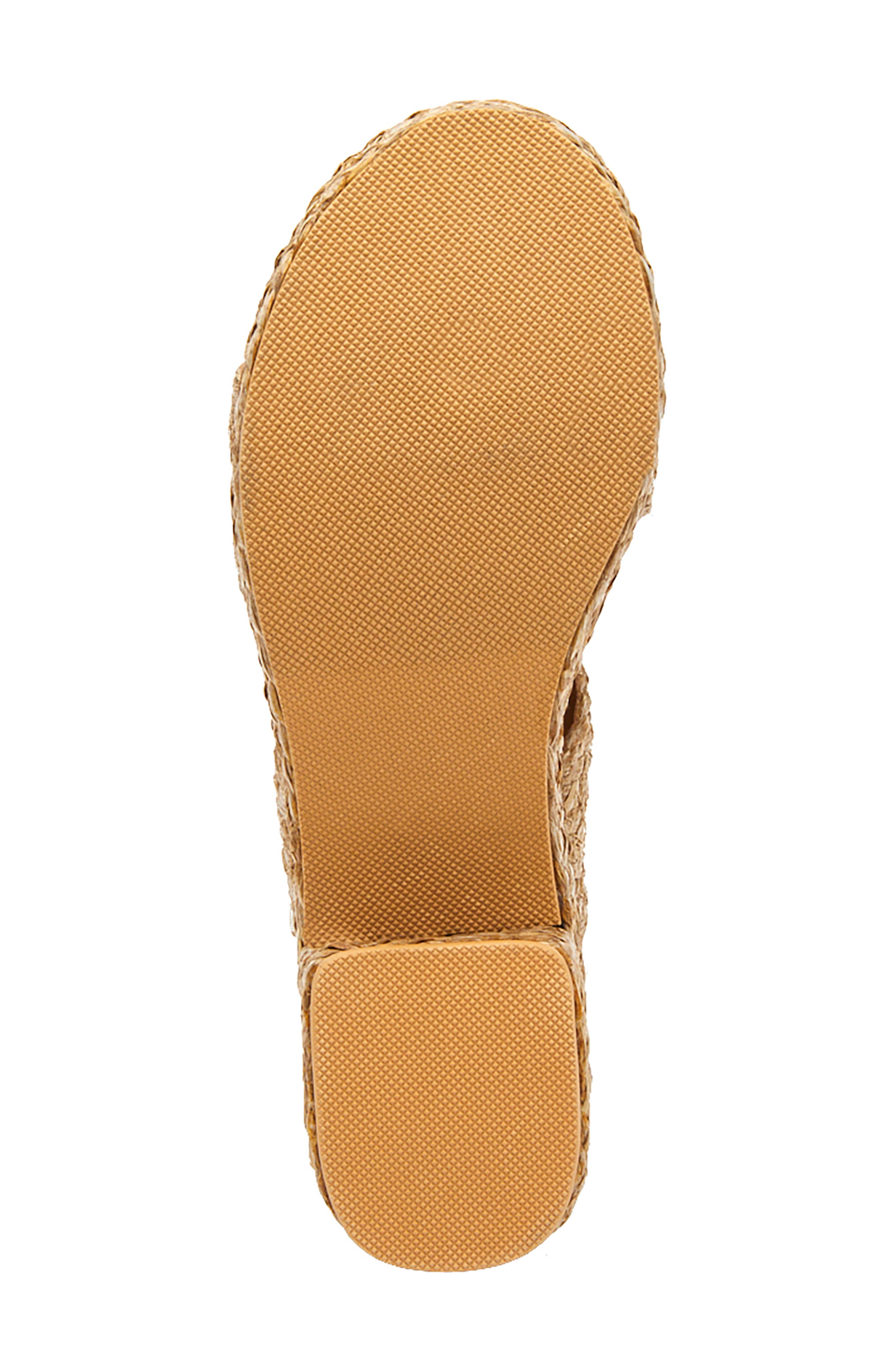 Coconuts by Matisse Ocean Ave Espadrille Platform Slide Sandal, Alternate, color, Cognac