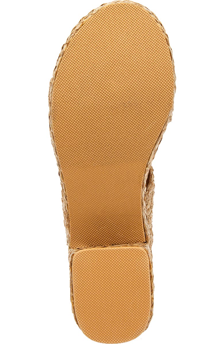 Coconuts by Matisse Ocean Ave Espadrille Platform Slide Sandal, Alternate, color, Cognac