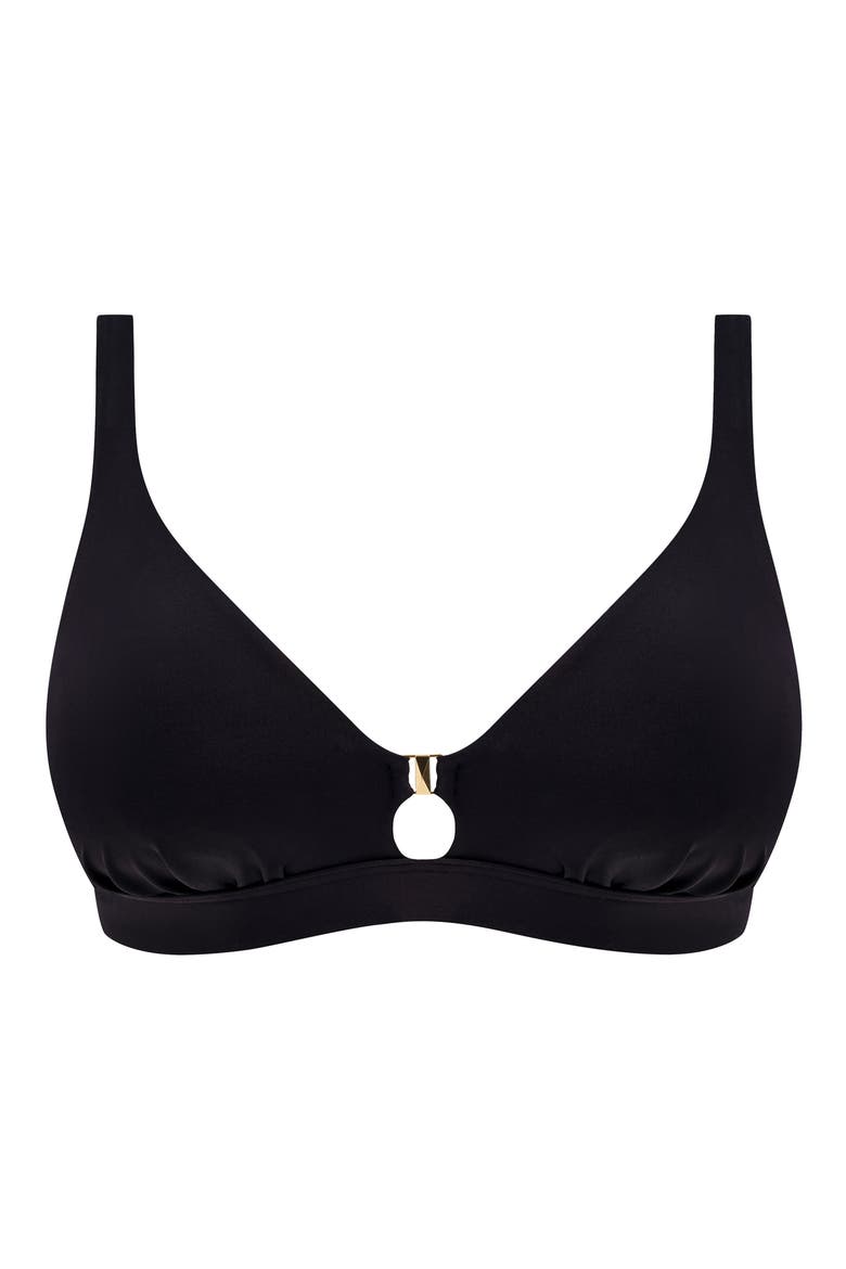 Merissa Wireless Bikini Top, Alternate, color, BLACK