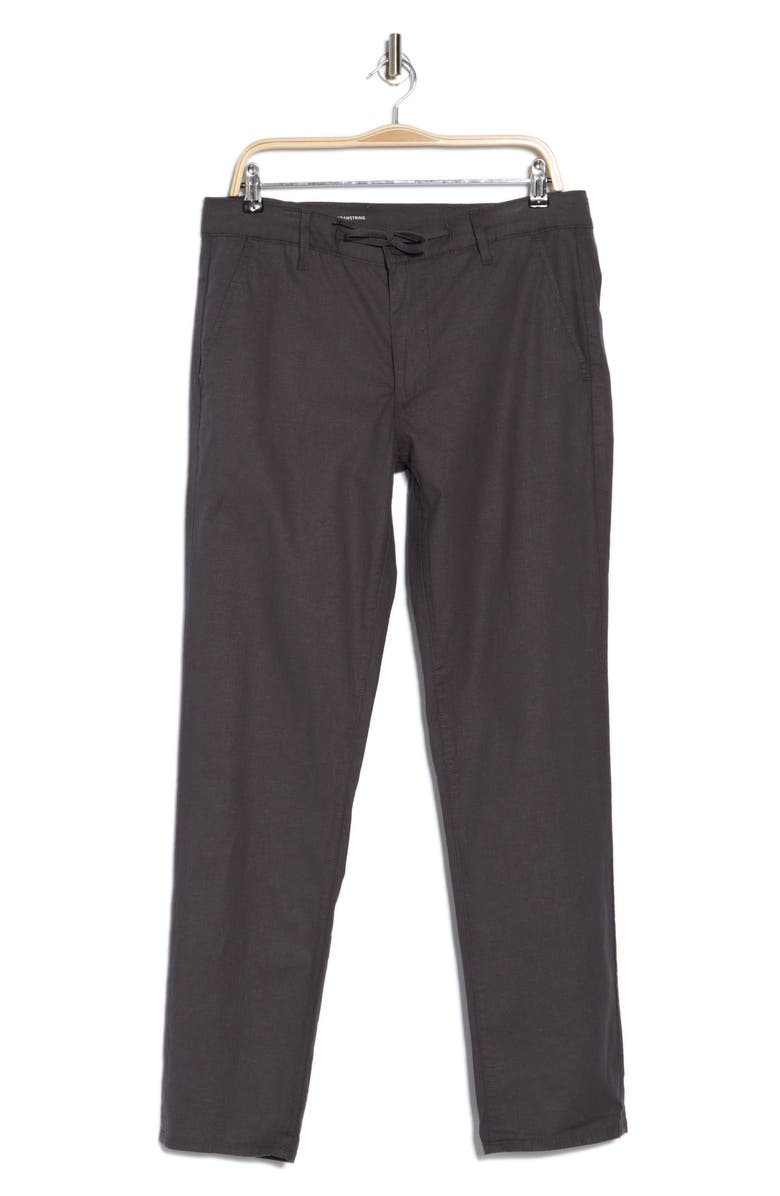 AG Drawstring Slim Chino Pants, Alternate, color, Smooth Slate