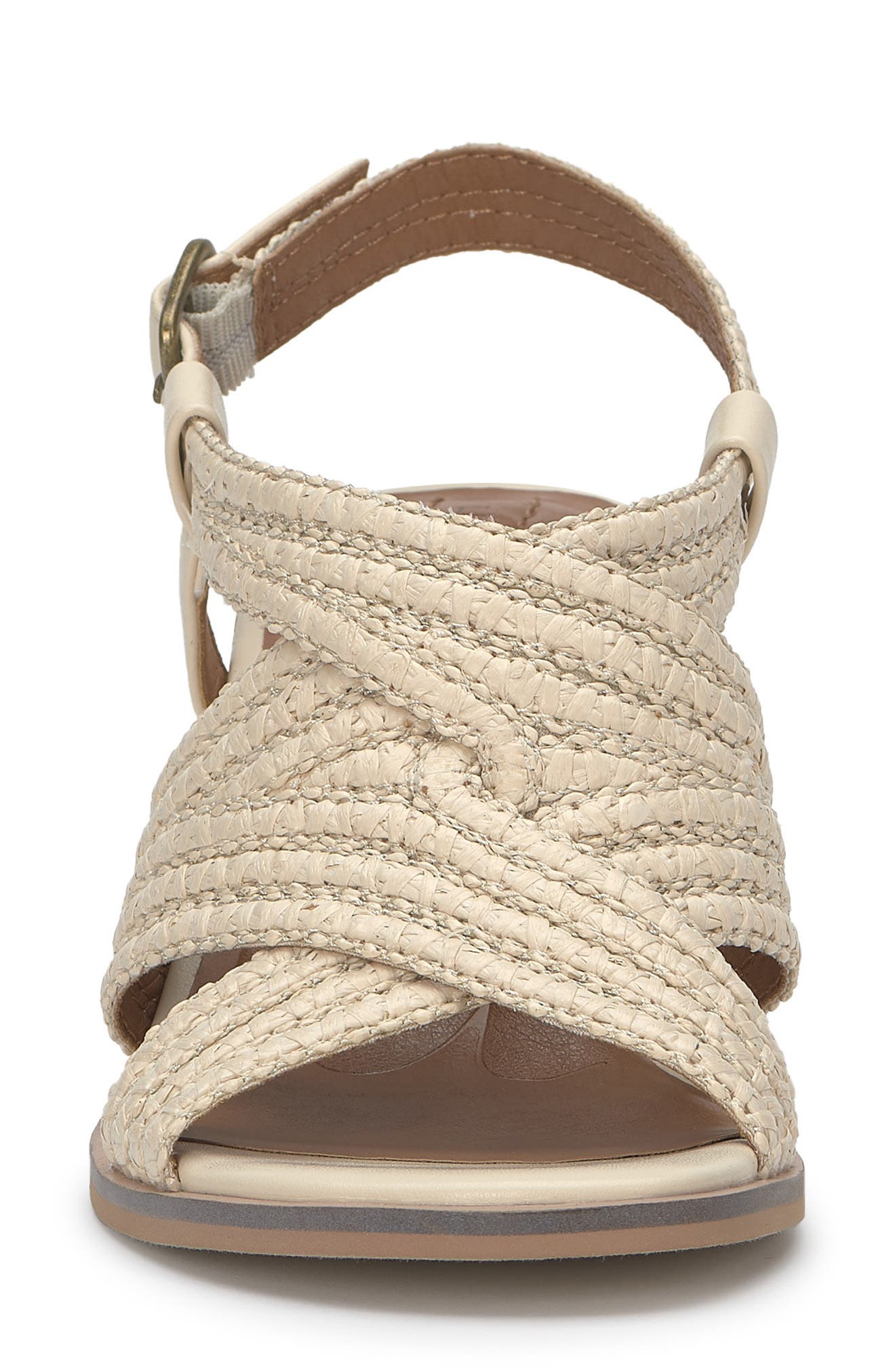 Lucky Brand Sasina Slingback Sandal, Alternate, color, Parchment