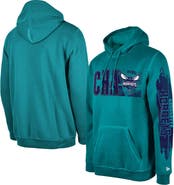 New Era Men's New Era Charlotte Hornets Teal Tip-Off Collection Pullover Hoodie