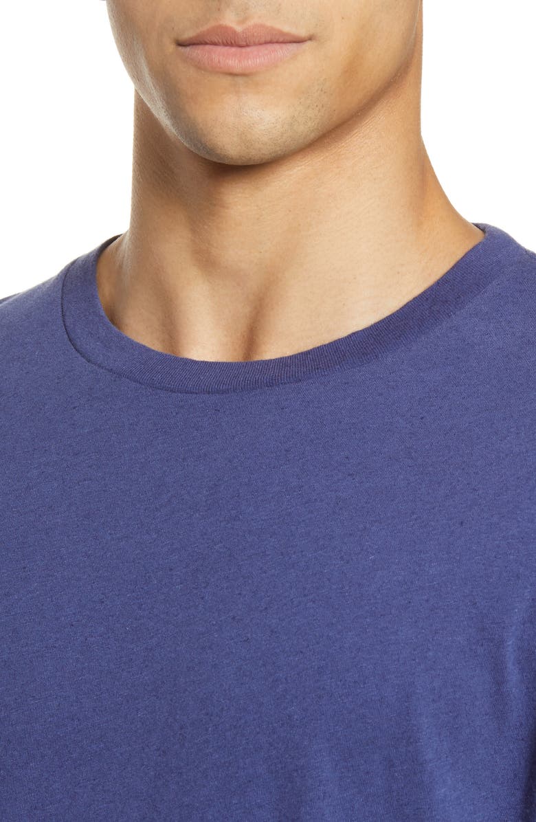 Frescobol Carioca Cotton & Linen T-Shirt, Alternate, color, 