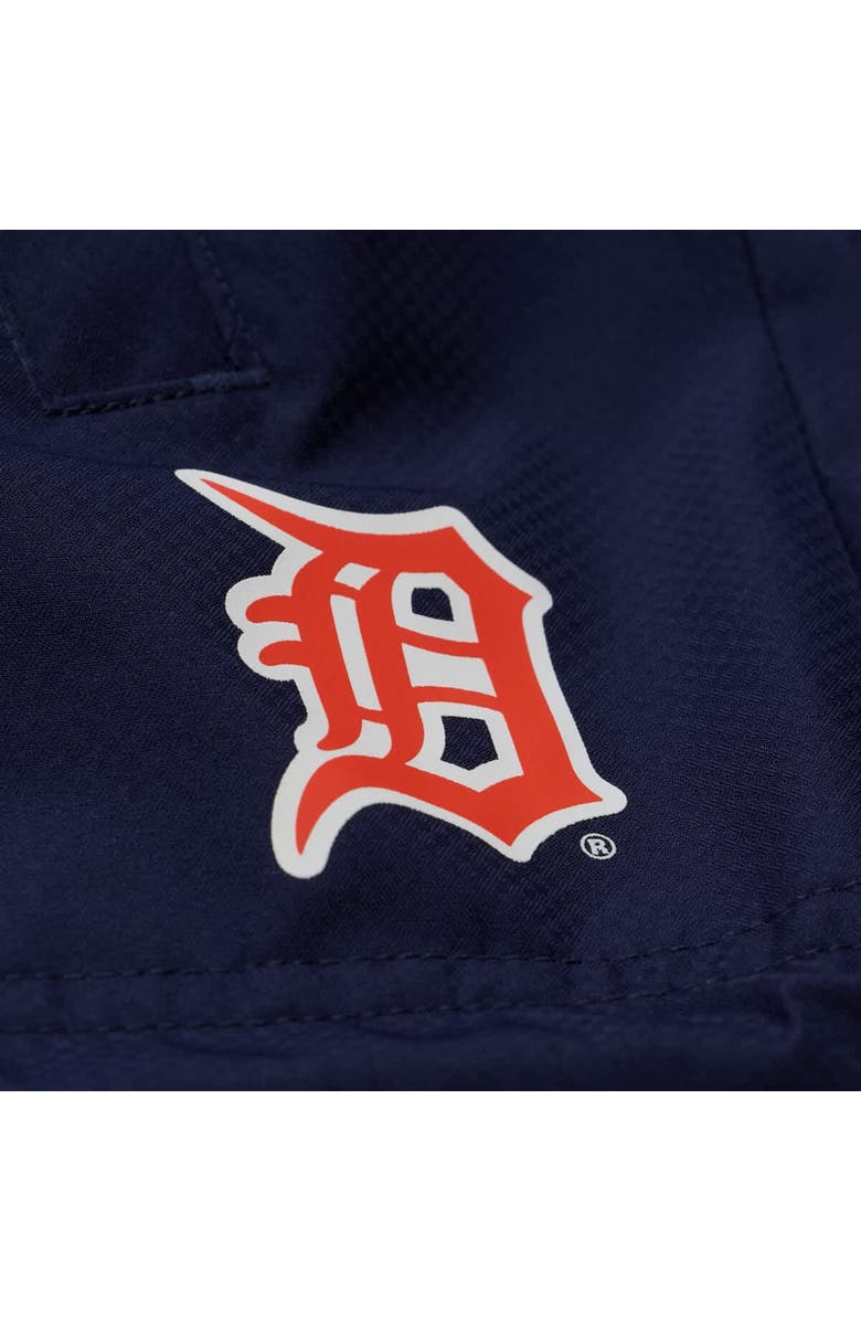 Mitchell & Ness Men's Mitchell & Ness  Navy Detroit Tigers Full-Snap Hooded Coaches Jacket, Alternate, color, Navy