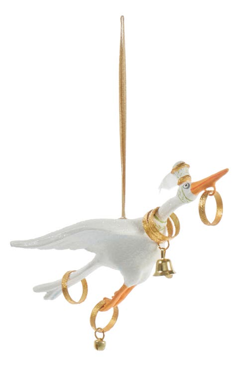Patience Brewster 12 Days 5 Golden Rings Ornament