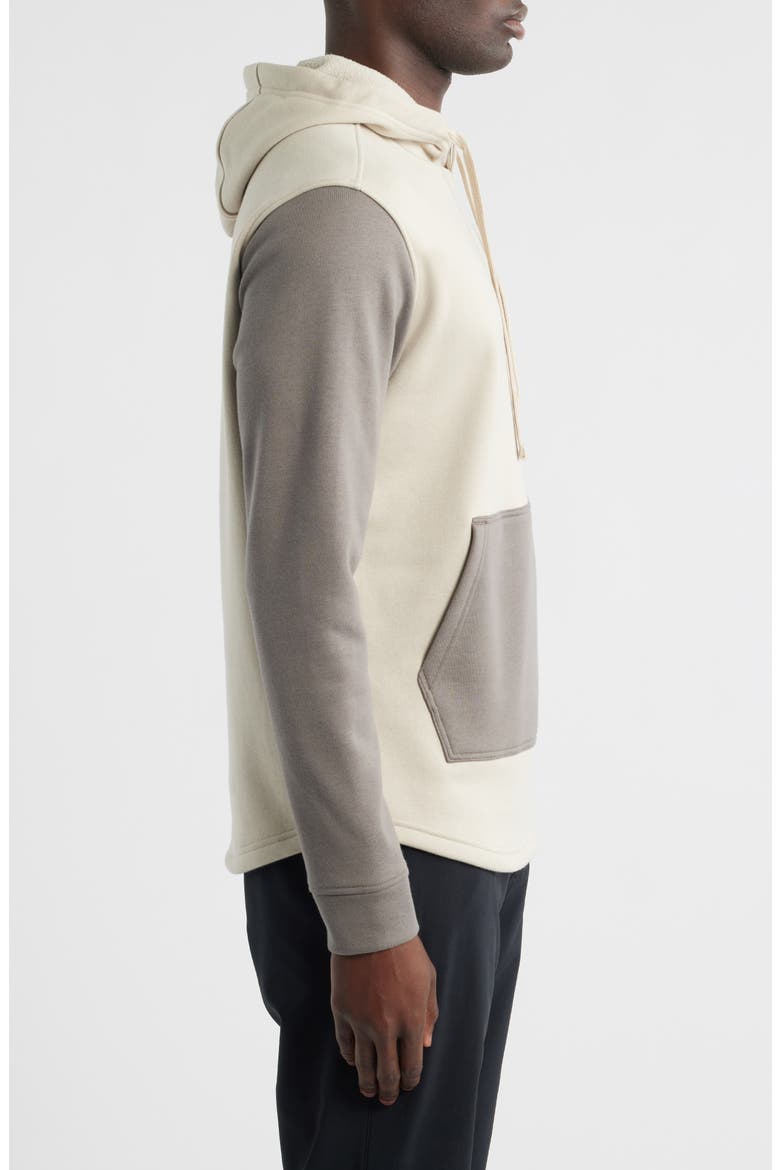 Picinisco Colorblock Hoodie, Alternate, color, OATMEAL