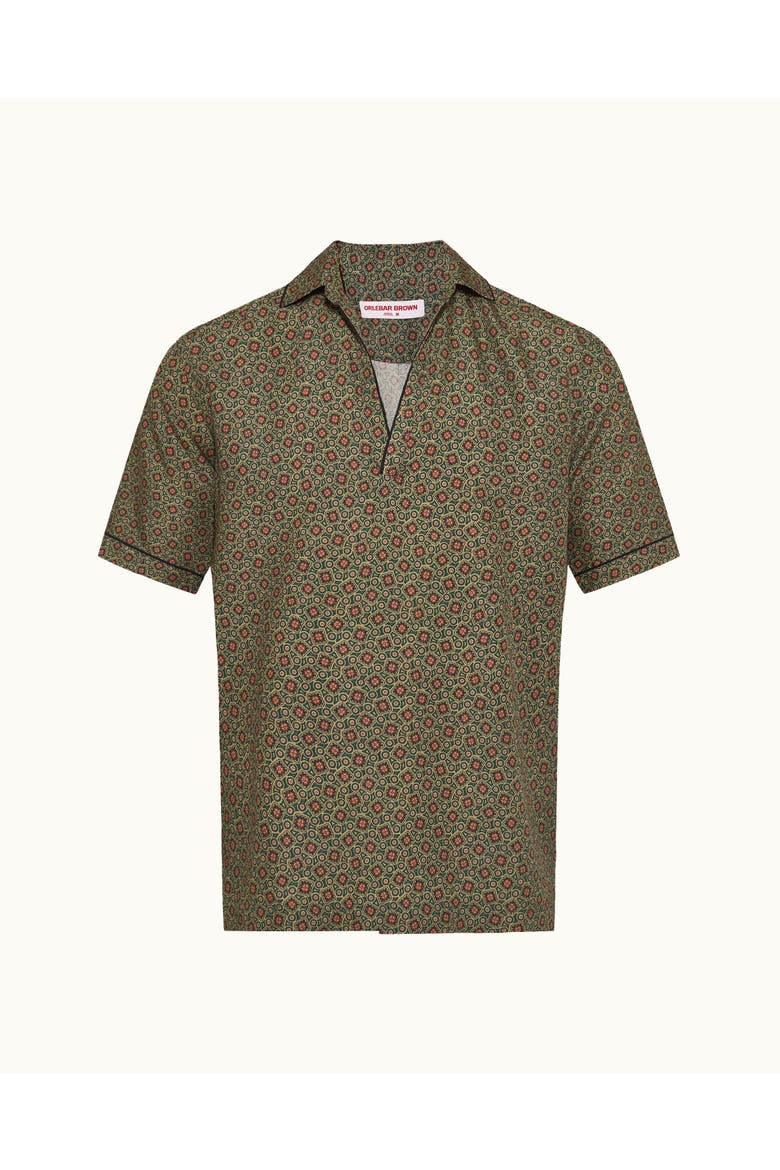 Ridley Relaxed-Fit Shirt, Alternate, color, Herbal Green