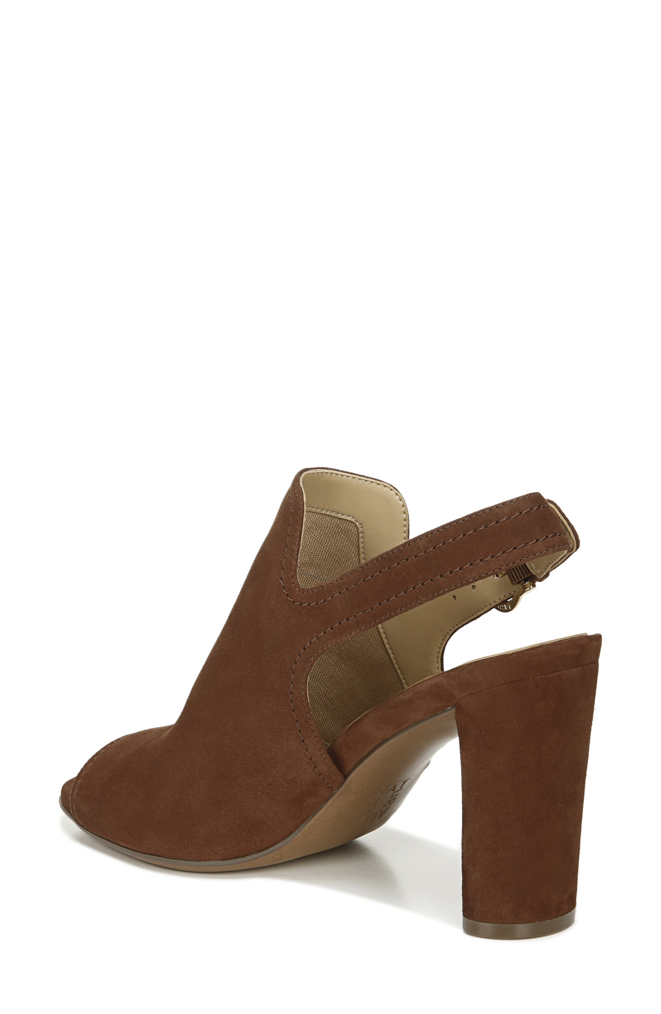 Raquel Slingback Sandal, Alternate, color, LODGE BROWN SUEDE