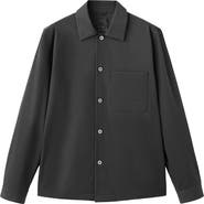 MANGO Woven Overshirt