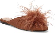 Sam Edelman Khai Feather Flat Mule
