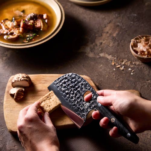 Cuisine::pro ® Kuroi Kiba 5" Try Me Moon Knife In Silver