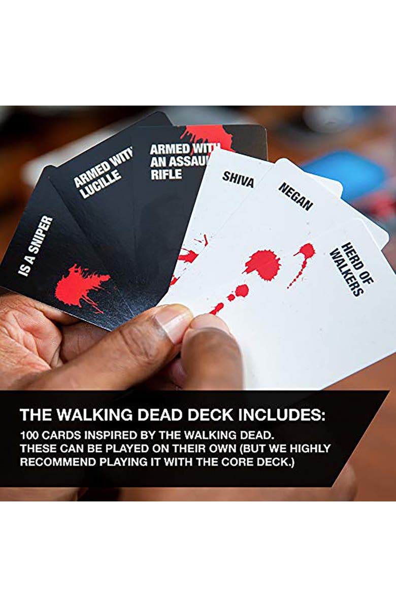 Superfight The Walking Dead Deck 100 Themed Cards, Standalone Or Expansion, Alternate, color, Multicolored