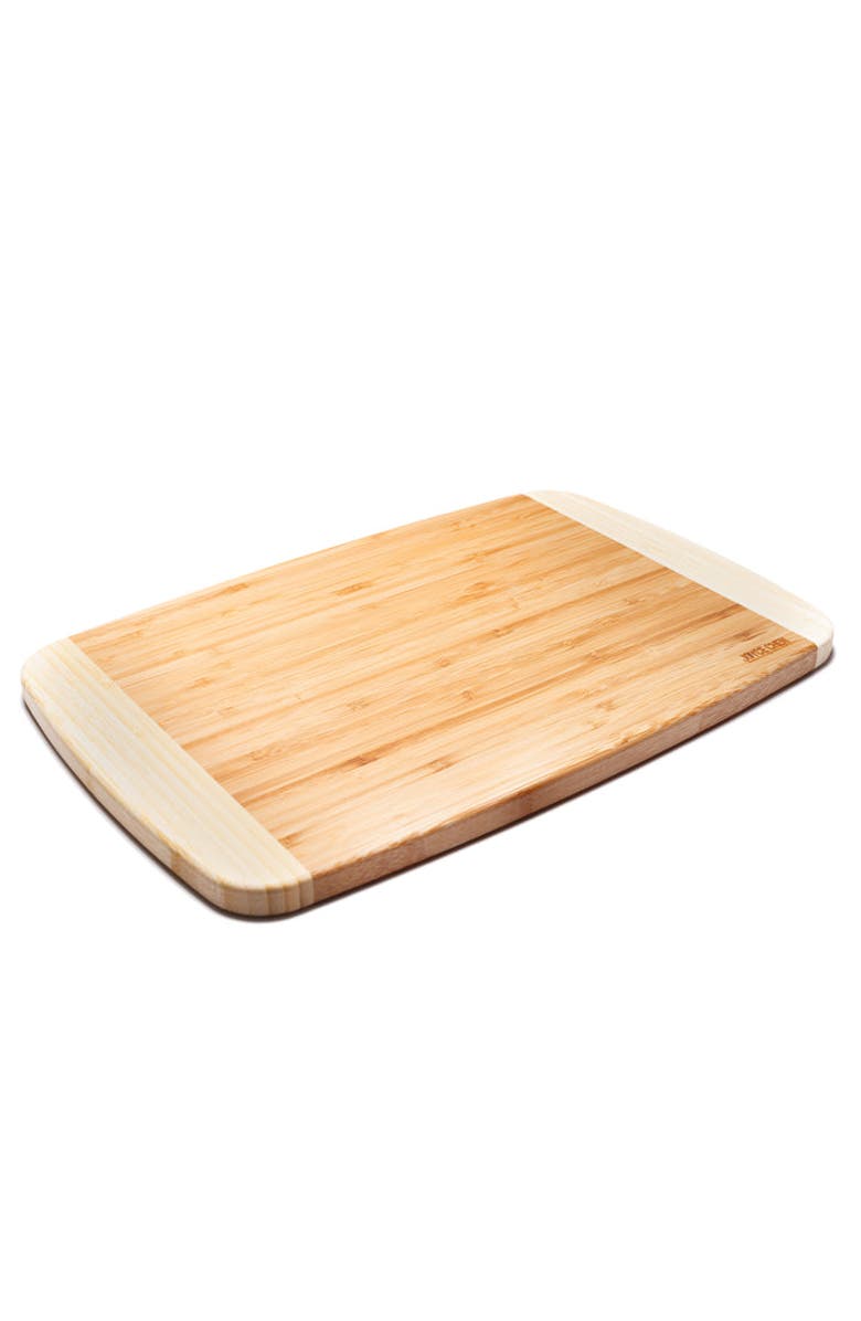JOYCE CHEN Extra Large Burnished Cutting Board, 12x18-Inch, Main, color, Bamboo