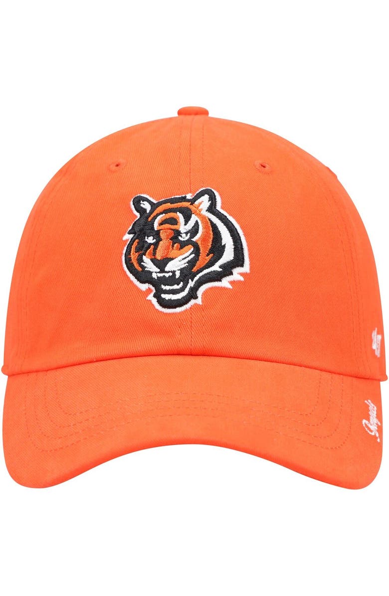 '47 Women's '47 Orange Cincinnati Bengals Miata Clean Up Secondary Logo Adjustable Hat, Alternate, color, Orange