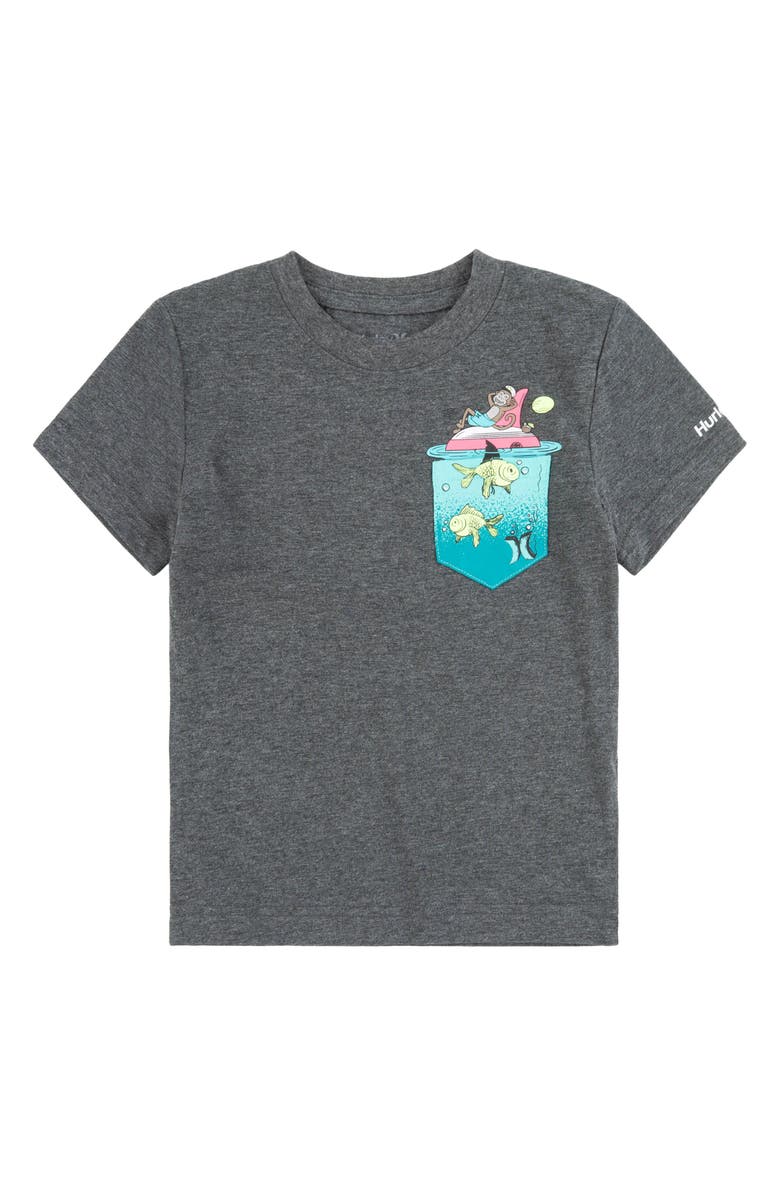 Hurley Chimpwrecked Graphic Pocket Tee, Main, color, 
