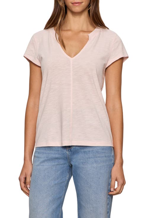 The New Girl Split Neck T-Shirt