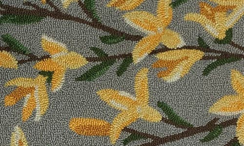 R16 Home Forsythia Door Mat In Grey