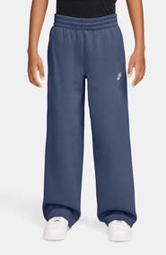 Nike Kids' French Terry Wide Leg Pants