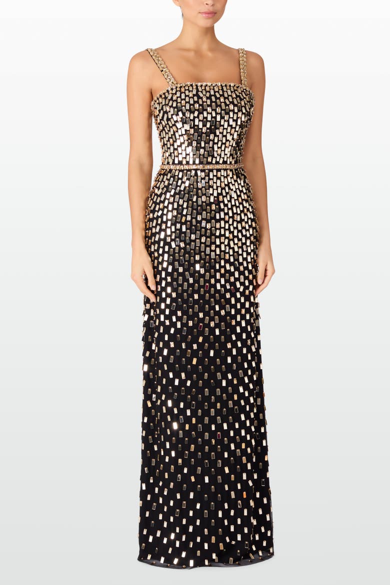 Juliette Maxi Dress, Alternate, color, Liquorice