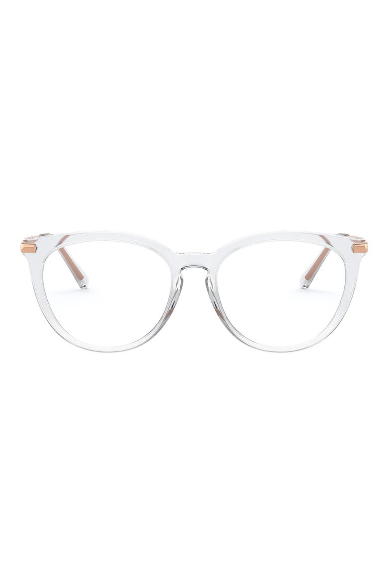 51mm Square Optical Glasses, Main, color, CLEAR