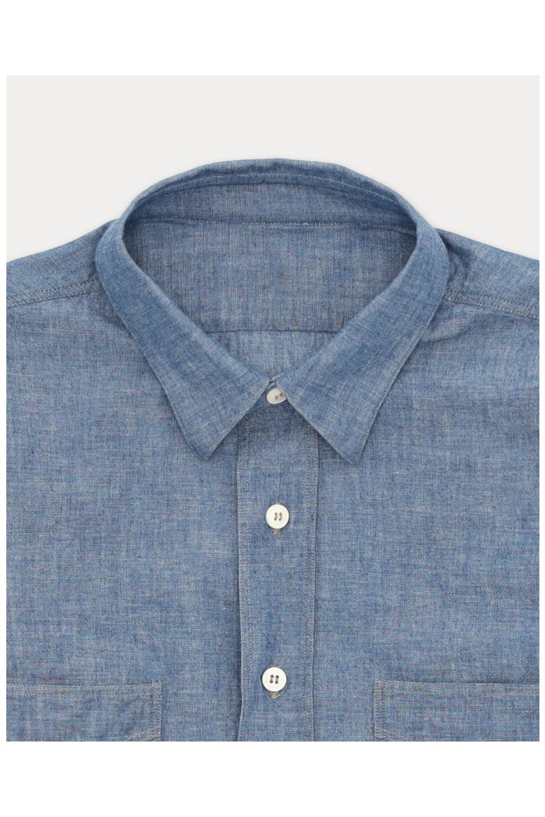 Osumi Cotton Shirt, Alternate, color, Light Blue