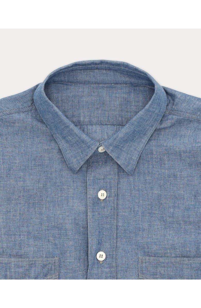 Fortela Osumi Cotton Shirt, Alternate, color, Light Blue