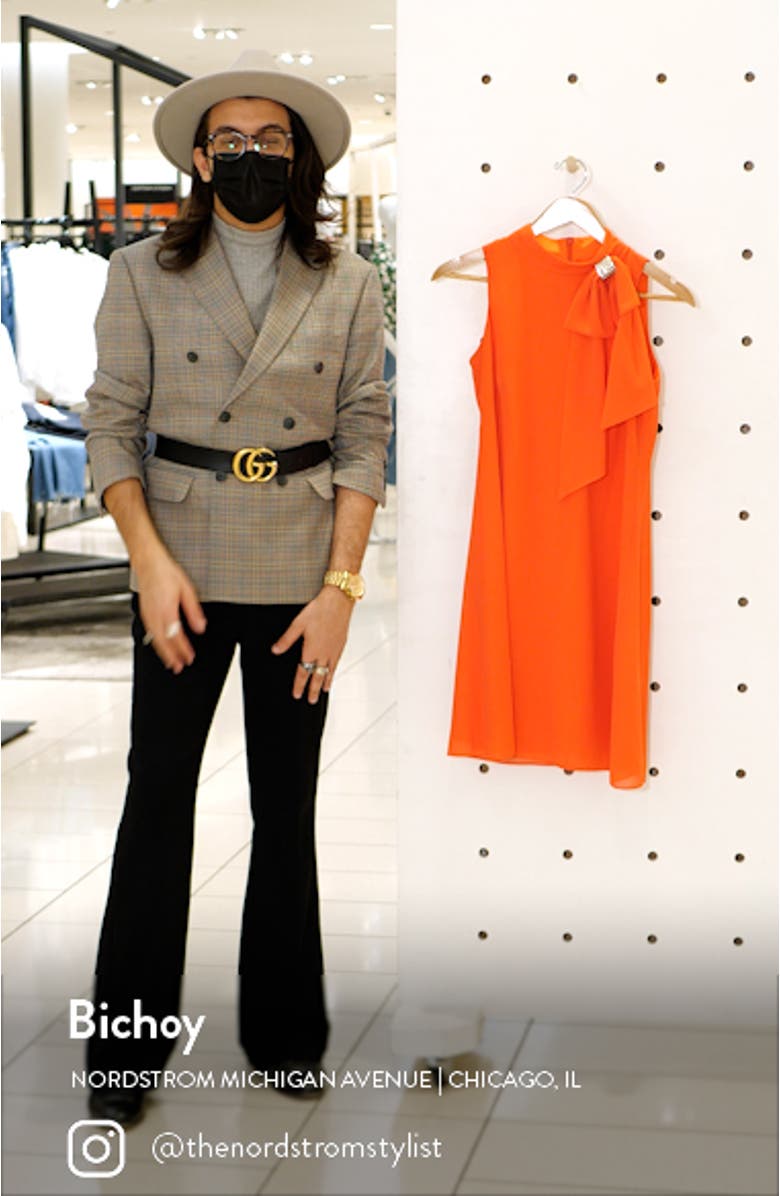 Sleeveless Bow Neck Dress, sales video thumbnail