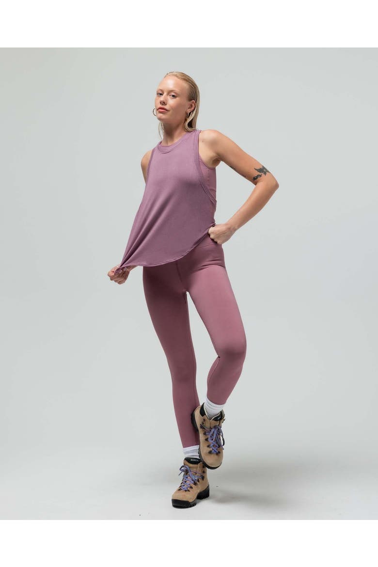 The Loose Racerback Tank Top, Main, color, MAUVE