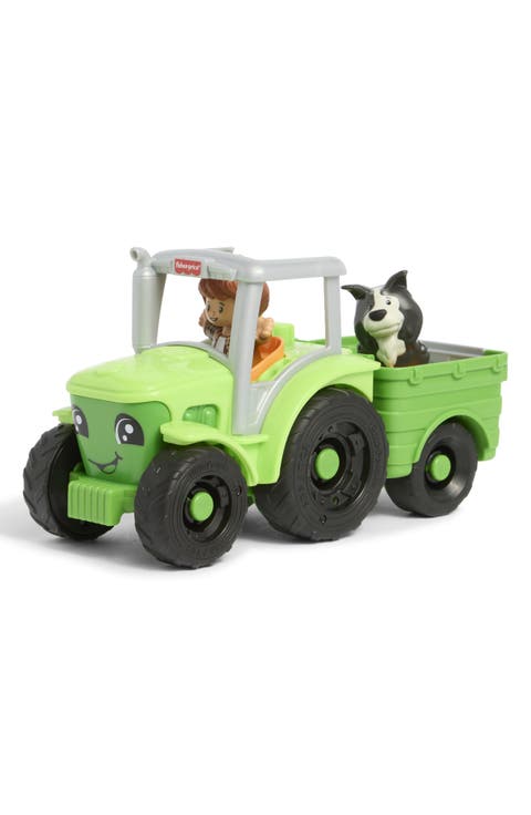 Kids' Little People Push and Play Tractor Set
