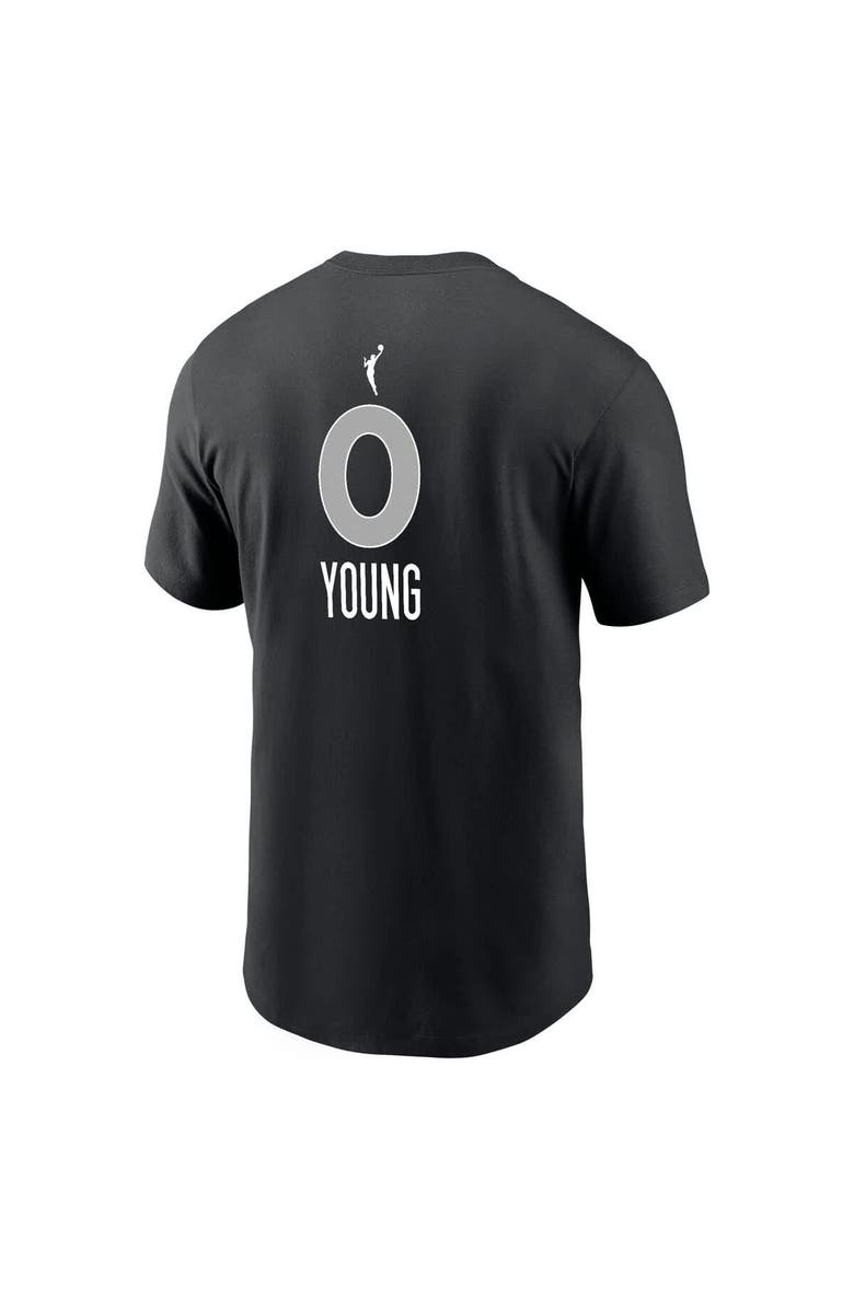 Nike Men's Nike Jackie Young Black Las Vegas Aces Explorer Edition Name & Number T-Shirt, Alternate, color, 
