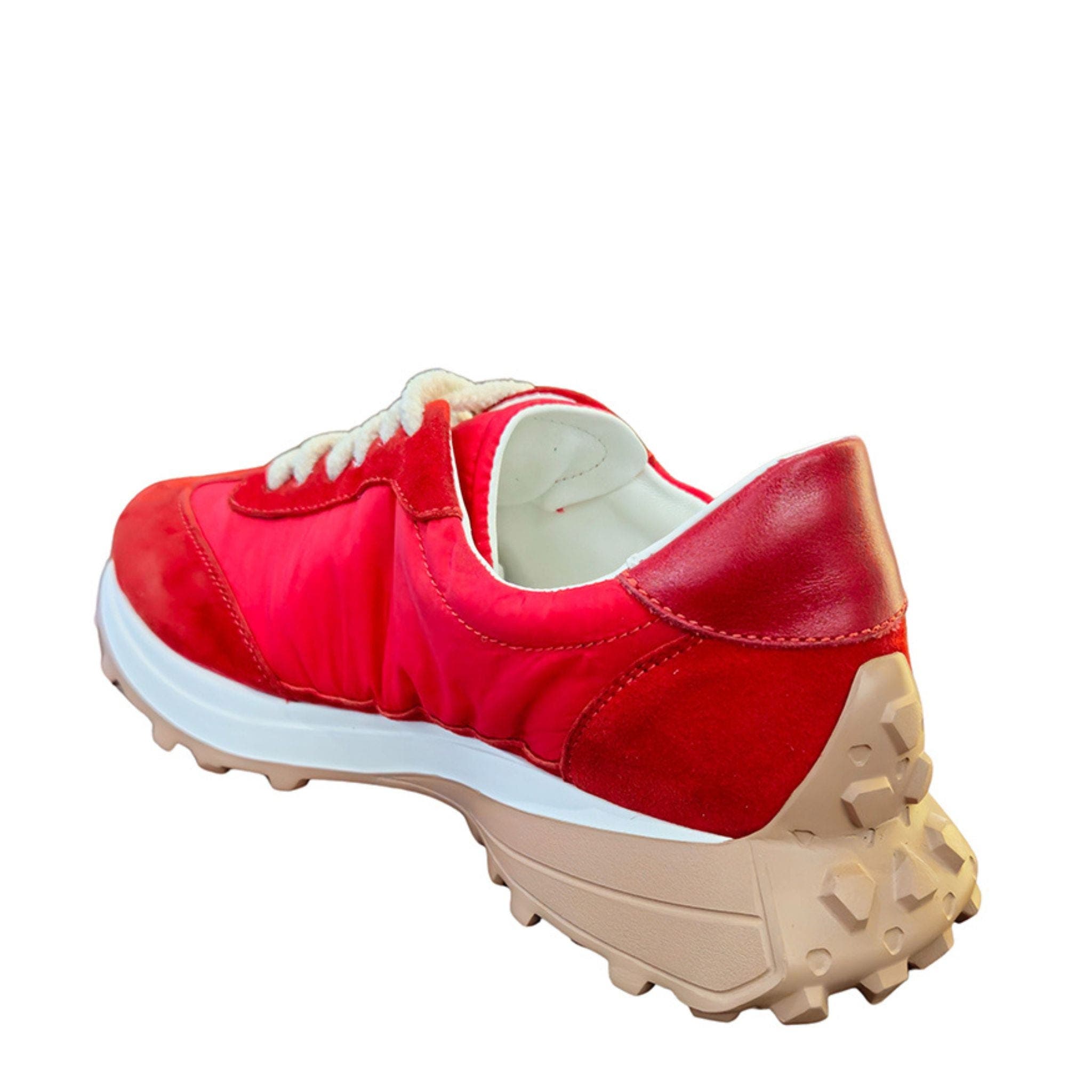 Star Jogger Sneaker, Alternate, color, RED