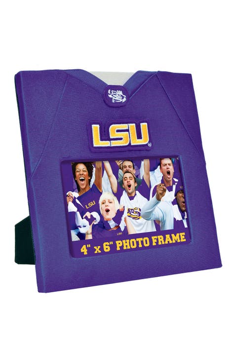 LSU Tigers Uniformed Frame