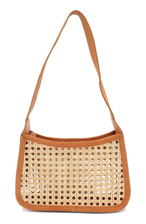 Mewali Rattan Shoulder Bag