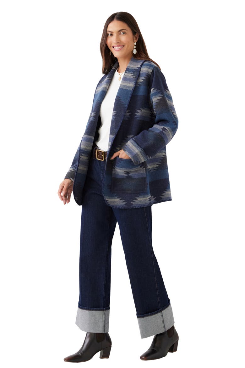 Ranch Jacket, Alternate, color, NAVY COMBO
