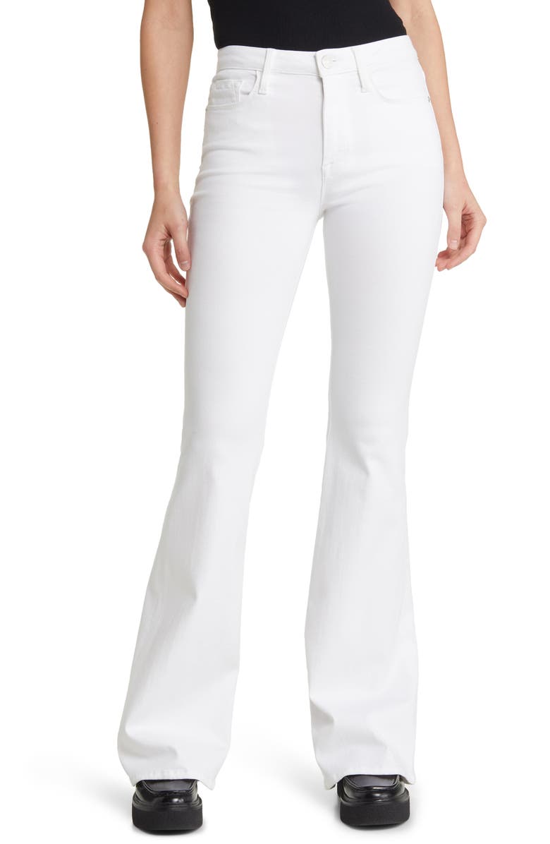FRAME Le One High Waist Flare Jeans, Main, color, 