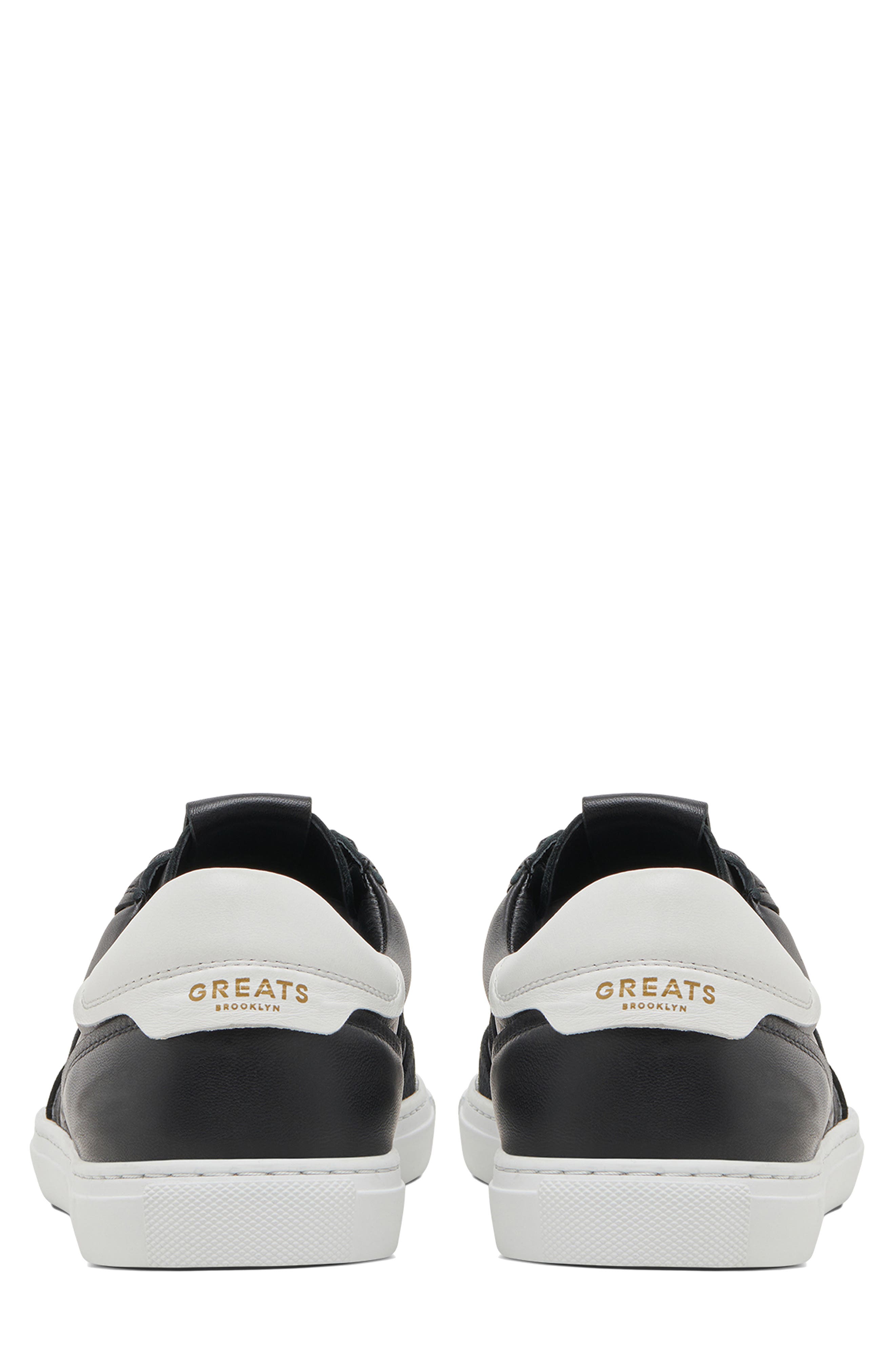 GREATS Charlie Low Top Sneaker, Alternate, color, Black