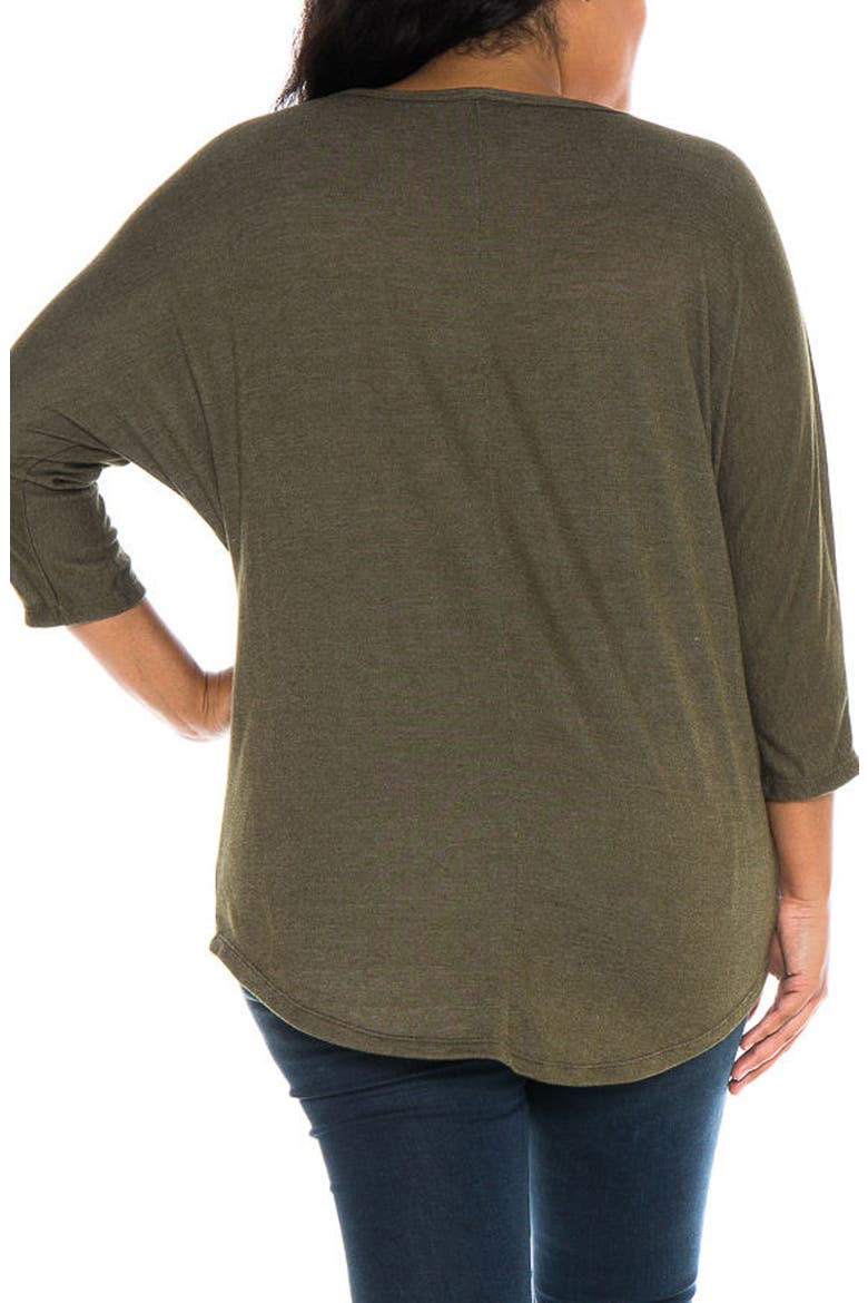 Dolman Sleeve Top, Alternate, color, OLIVE