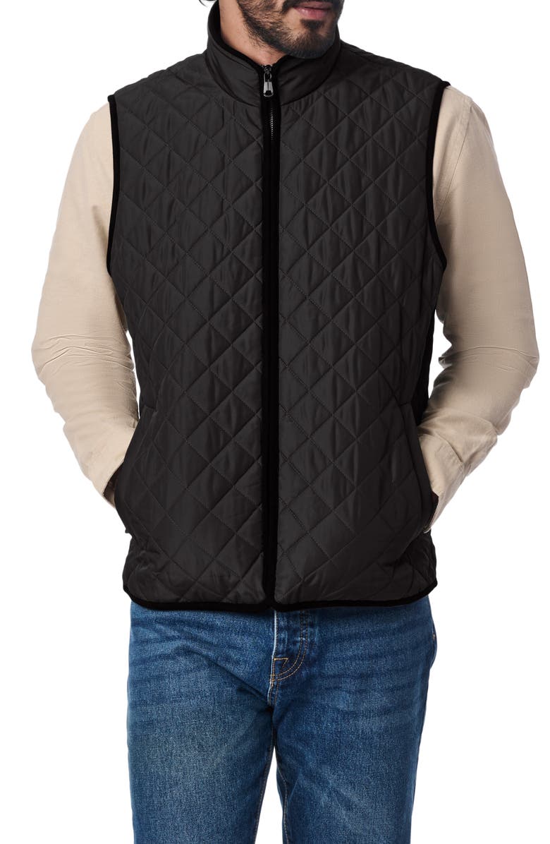 Bernardo Smart Leisure Quilted Vest, Alternate, color,