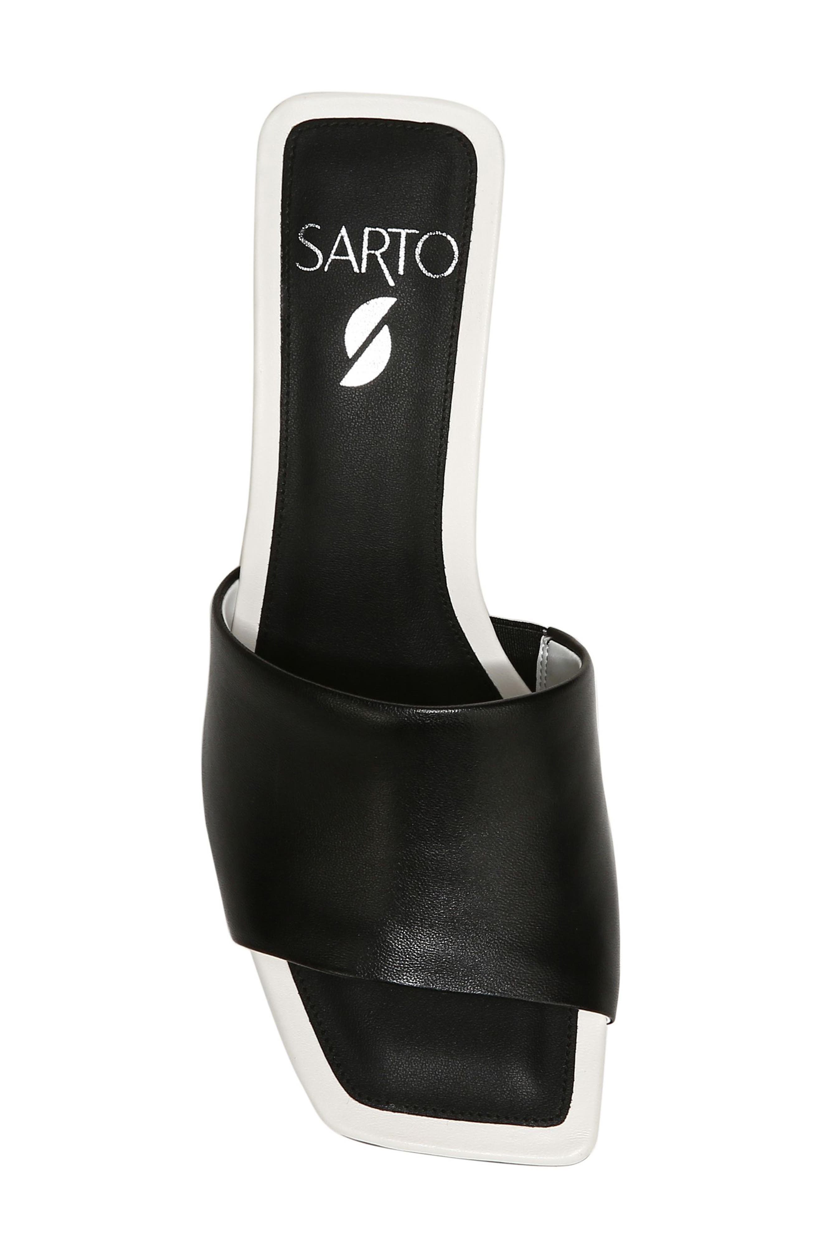 SARTO by Franco Sarto Betty Square Toe Sandal, Alternate, color, 