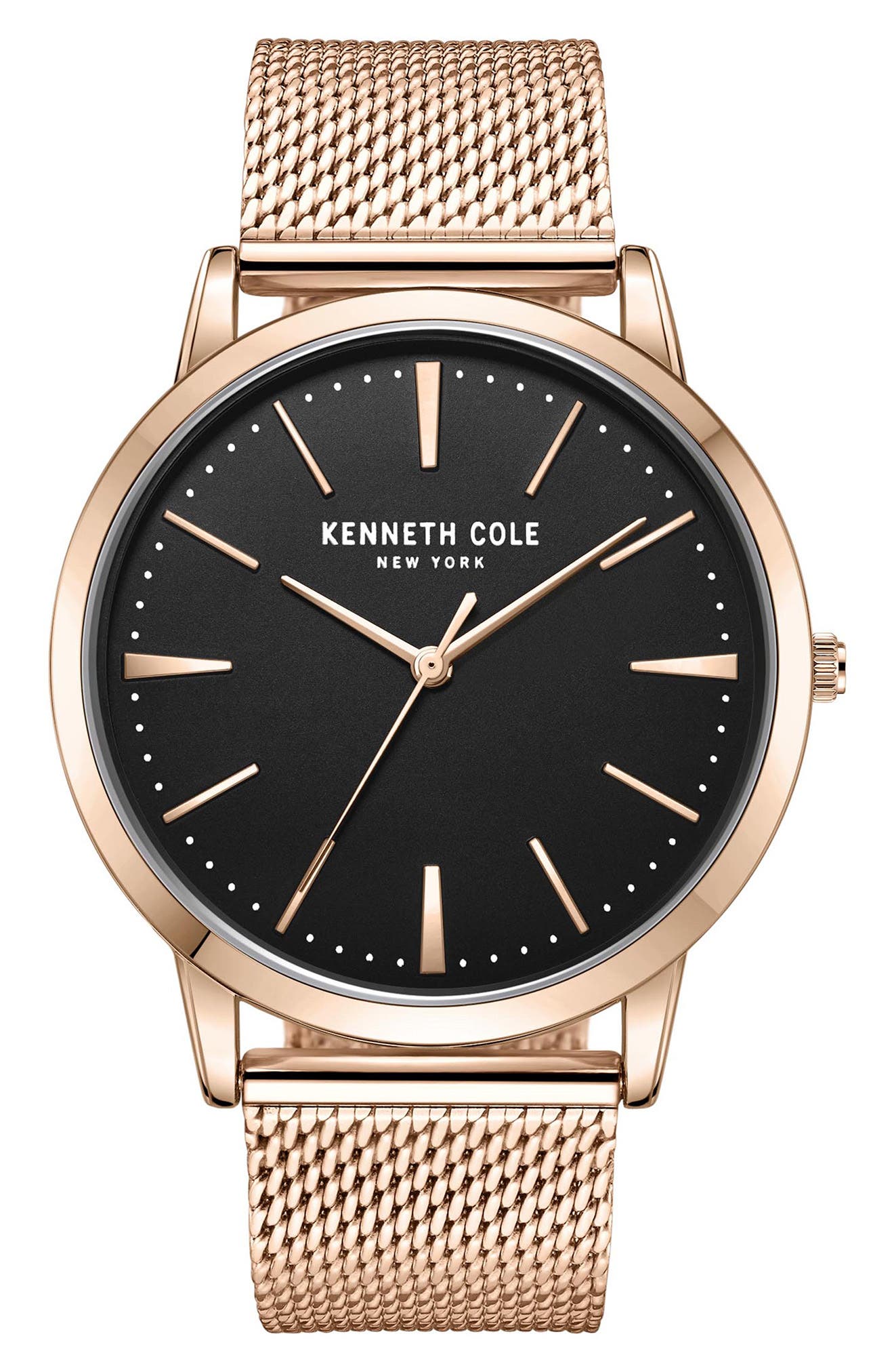 Modern Classic Mesh Strap Watch, 44mm