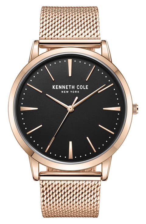 Modern Classic Mesh Strap Watch, 44mm