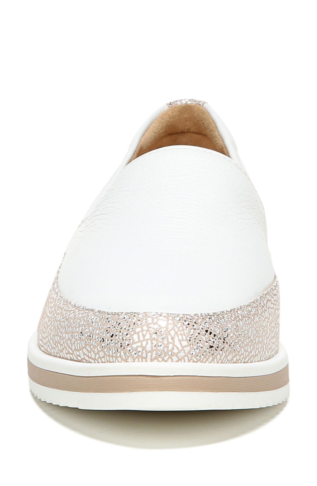 Beale Flat, Alternate, color, WHITE LEATHER