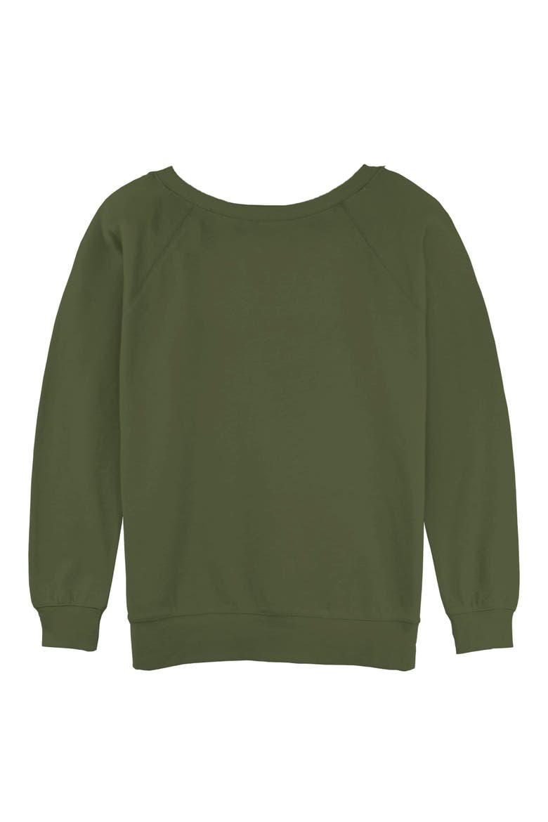 Junior's Toy Story 5 Bold Moves Only  Sweatshirt, Alternate, color, Olive