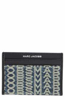 Monogram Denim Card Case