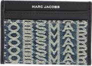 Marc Jacobs Monogram Denim Card Case