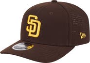 New Era Men's New Era  Brown San Diego Padres Performance 9SEVENTY Adjustable Hat
