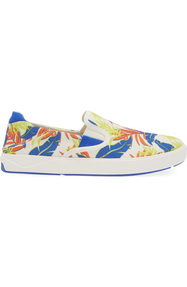 OluKai Lae
ahi Pa
I Slip-On Sneaker, Alternate, color, Off White / Aloha