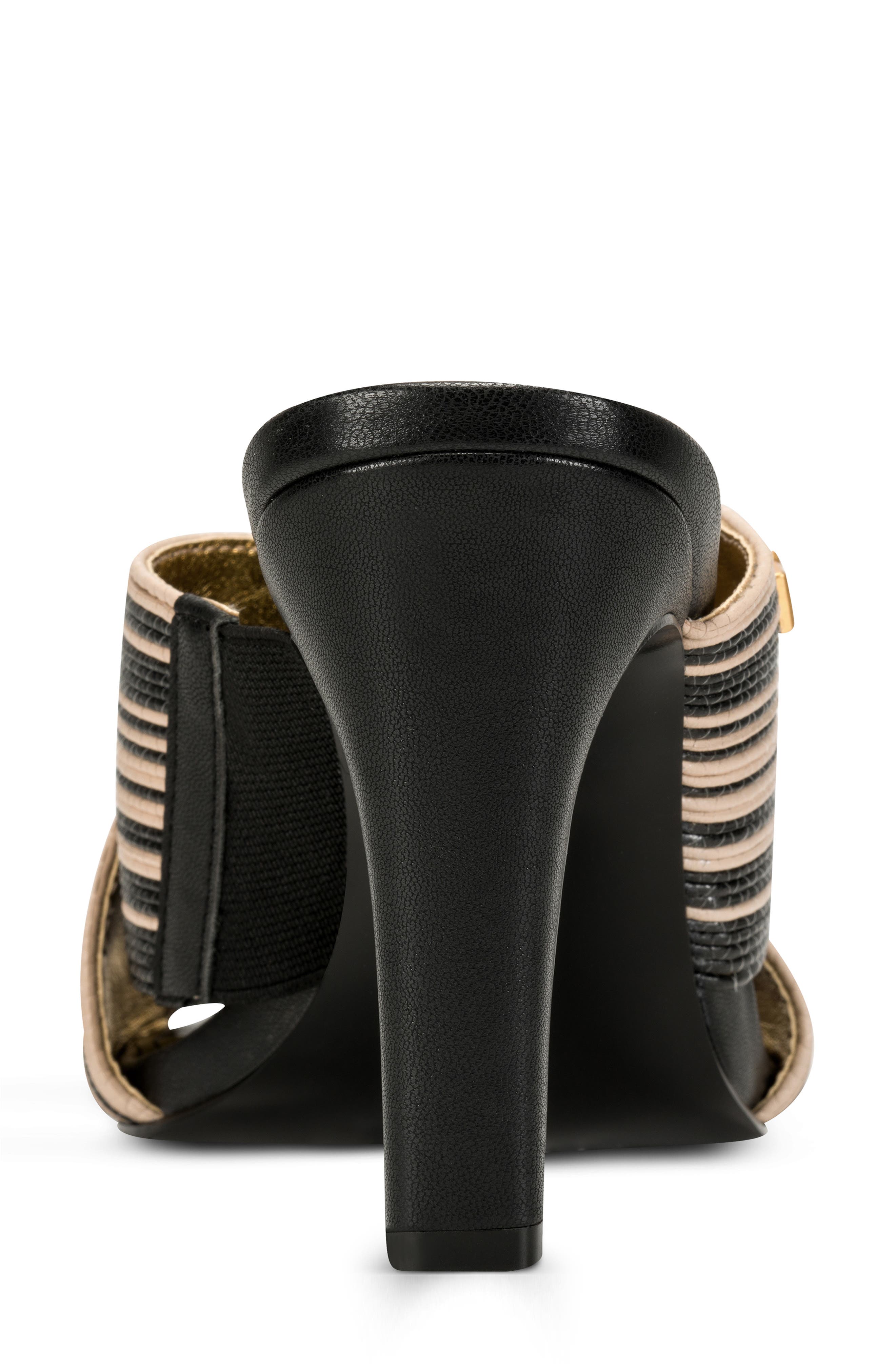 Donna Karan New York Breigh Sandal, Alternate, color, Black/ Beige