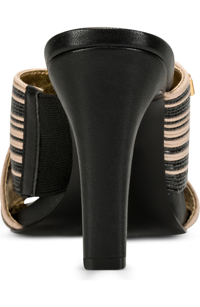 Donna Karan New York Breigh Sandal, Alternate, color, Black/ Beige